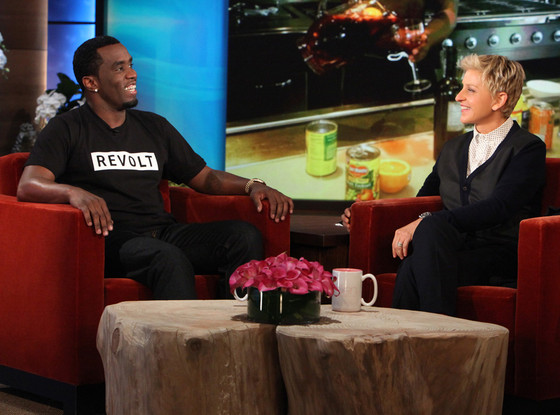 Sean Diddy Combs, Ellen DeGeneres Sean Diddy Combs, Ellen DeGeneres